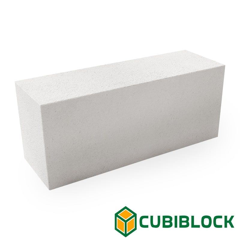 Газобетонный блок стеновой Cubi Block D500 625х300х250 B3.5